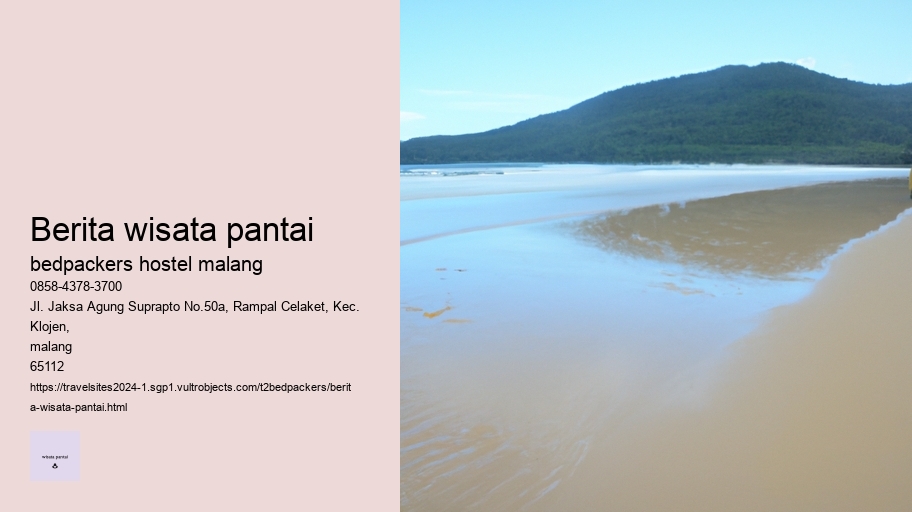 berita wisata pantai