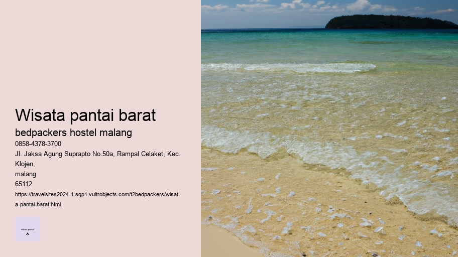 wisata pantai barat